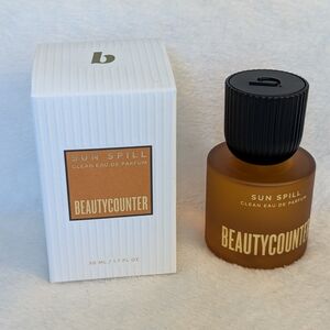 beautycounter Sun Spill Perfume Bottle - Amber & Black